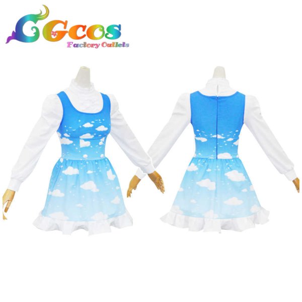 画像9: ラブライブ! School idol project 天空編 覚醒前 園田海未 高坂穂乃果 南ことり 西木野真姫 星空凛 小泉花陽 絢瀬絵里 矢澤にこ 東條希 コスプレ衣装 (9)