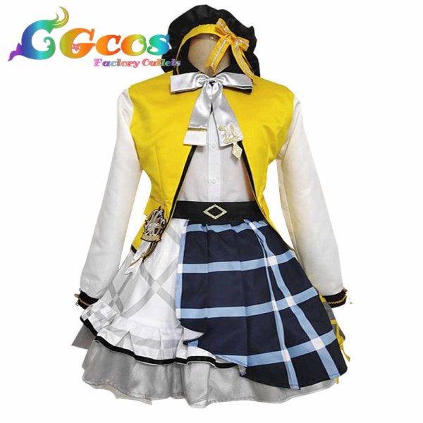 画像17: ラブライブ 虹ヶ咲学園スクールアイドル同好会 SR L!L!L! Love the Life We Live 上原歩夢 中須かすみ 桜坂しずく 朝香果林 宮下愛 近江彼方 優木せつ菜 エマ・ヴェルデ 天王寺璃奈 三船栞子 ミア・テイラー 鐘嵐珠 コスプレ衣装 (17)