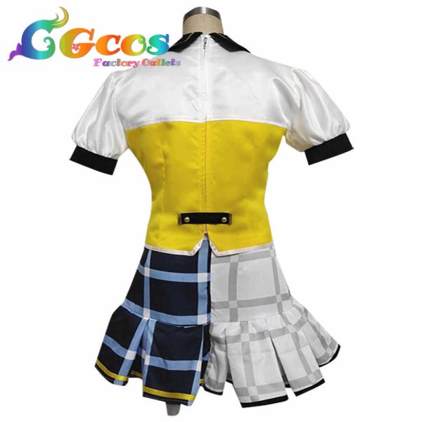 画像8: ラブライブ 虹ヶ咲学園スクールアイドル同好会 SR L!L!L! Love the Life We Live 上原歩夢 中須かすみ 桜坂しずく 朝香果林 宮下愛 近江彼方 優木せつ菜 エマ・ヴェルデ 天王寺璃奈 三船栞子 ミア・テイラー 鐘嵐珠 コスプレ衣装 (8)