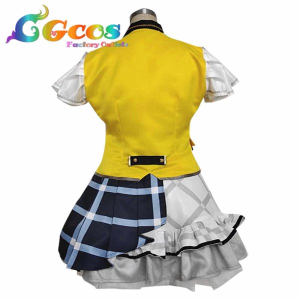 画像16: ラブライブ 虹ヶ咲学園スクールアイドル同好会 SR L!L!L! Love the Life We Live 上原歩夢 中須かすみ 桜坂しずく 朝香果林 宮下愛 近江彼方 優木せつ菜 エマ・ヴェルデ 天王寺璃奈 三船栞子 ミア・テイラー 鐘嵐珠 コスプレ衣装 (16)