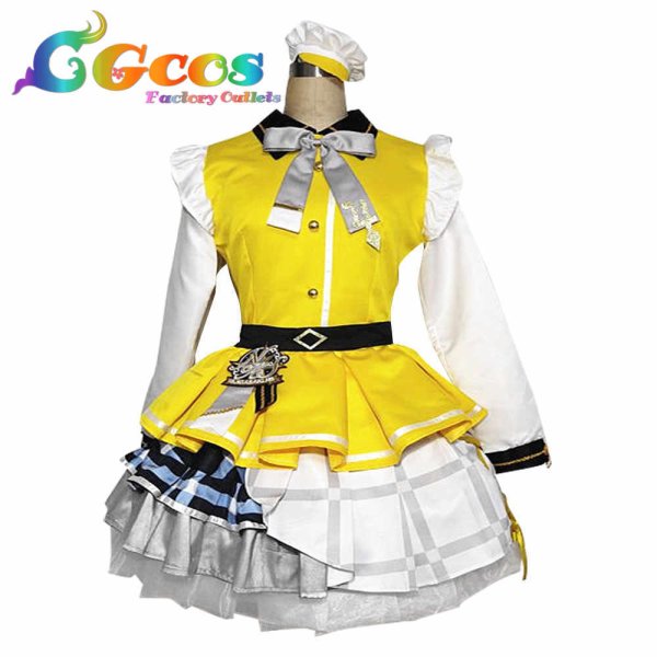 画像18: ラブライブ 虹ヶ咲学園スクールアイドル同好会 SR L!L!L! Love the Life We Live 上原歩夢 中須かすみ 桜坂しずく 朝香果林 宮下愛 近江彼方 優木せつ菜 エマ・ヴェルデ 天王寺璃奈 三船栞子 ミア・テイラー 鐘嵐珠 コスプレ衣装 (18)