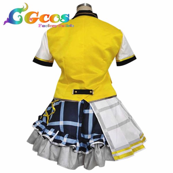 画像14: ラブライブ 虹ヶ咲学園スクールアイドル同好会 SR L!L!L! Love the Life We Live 上原歩夢 中須かすみ 桜坂しずく 朝香果林 宮下愛 近江彼方 優木せつ菜 エマ・ヴェルデ 天王寺璃奈 三船栞子 ミア・テイラー 鐘嵐珠 コスプレ衣装 (14)