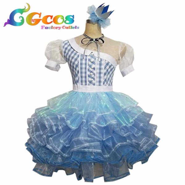 画像14: ラブライブ! サンシャイン!! Aqours 5th Hop? Stop? Nonstop! 津島善子 国木田花丸 黒澤ルビィ 渡辺曜 黒澤ダイヤ 高海千歌 松浦果南 小原鞠莉 桜内梨子 コスプレ衣装 (14)