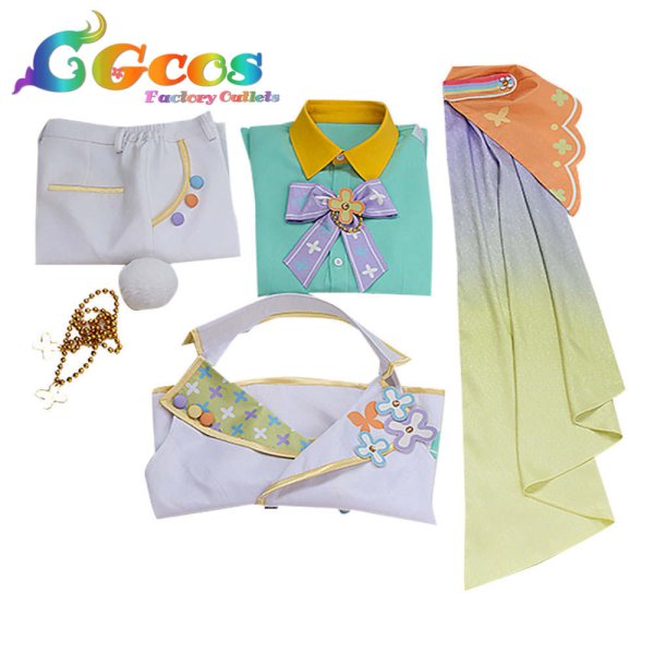 画像4: あんさんぶるスターズ!　スカウト！Puffy☆Bunny　パフィー?バニー　葵ひなた　日々樹渉　影片みか　天城一彩　仙石忍　コスプレ衣装 (4)