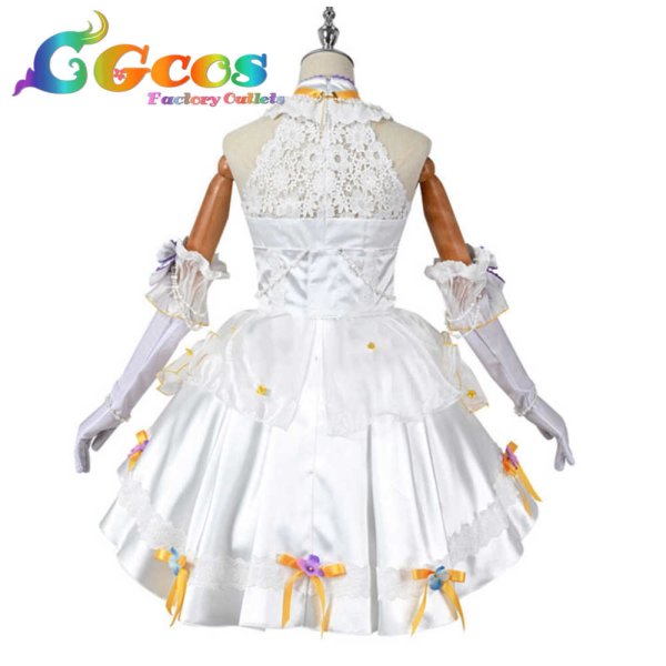 画像3: ラブライブ!スーパースター!! Liella! 葉月恋 ジューンブライド編 ヴェールの向こうに コスプレ衣装 (3)