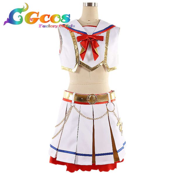 画像3: ウマ娘プリティーダービー ナイスネイチャ チア衣装 コスプレ衣装 (3)