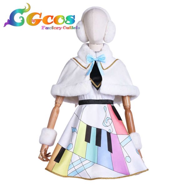 画像9: ラブライブ 虹ヶ咲学園スクールアイドル同好会 Colorful Dreams! Colorful Smiles! 2期 オープニング主題歌 上原歩夢 中須かすみ 桜坂しずく 朝香果林 宮下愛 近江彼方 優木せつ菜 エマ・ヴェルデ 天王寺璃奈 三船栞子 ミア・テイラー 鐘嵐珠 コスプレ衣装 (9)