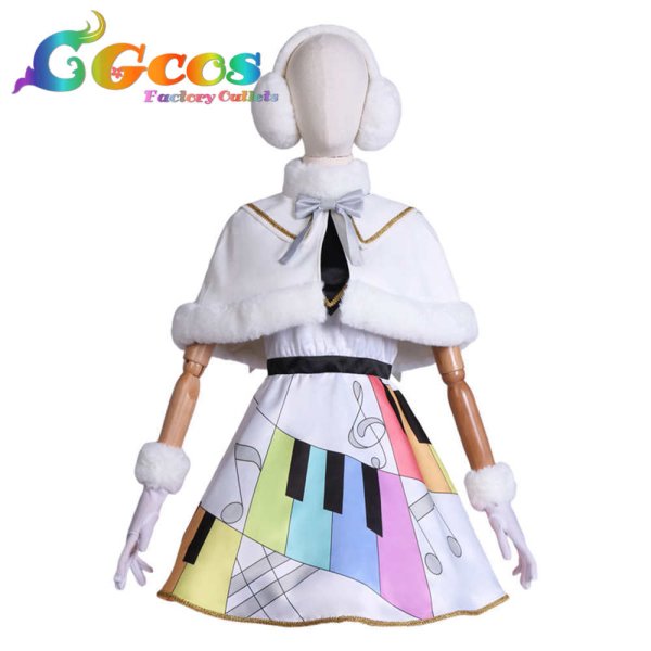 画像5: ラブライブ 虹ヶ咲学園スクールアイドル同好会 Colorful Dreams! Colorful Smiles! 2期 オープニング主題歌 上原歩夢 中須かすみ 桜坂しずく 朝香果林 宮下愛 近江彼方 優木せつ菜 エマ・ヴェルデ 天王寺璃奈 三船栞子 ミア・テイラー 鐘嵐珠 コスプレ衣装 (5)