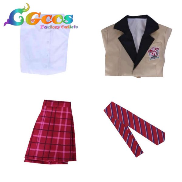 画像3: あんさんぶるスターズ! 玲明学園 女子制服 コスプレ衣装 (3)