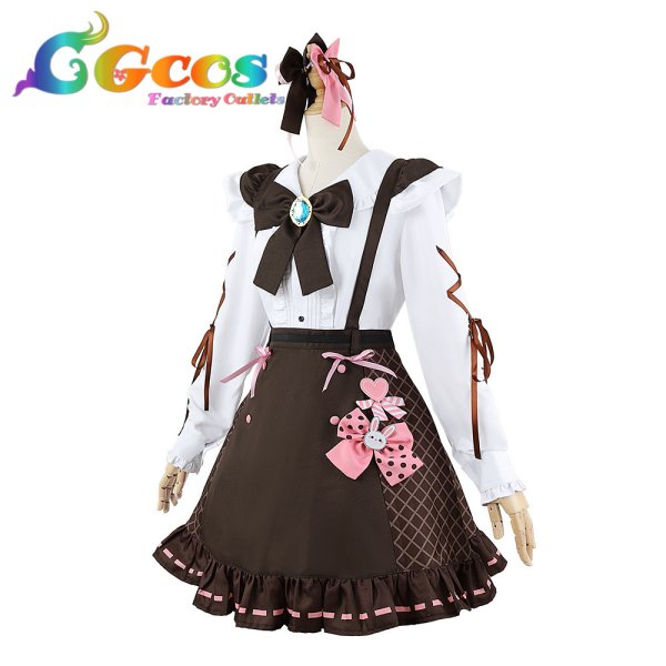 画像2: バーチャルYouTuber VTuber 橘ひなの コスプレ衣装 (2)