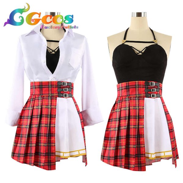 画像3: バーチャルYouTuber VTuber Scarle Yonaguni スカーレ ヨナグニ コスプレ衣装 (3)