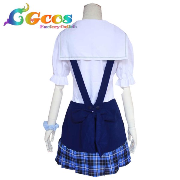 画像2: ラブライブ! School idol project 矢澤にこ マリン編 覚醒前 コスプレ衣装 (2)