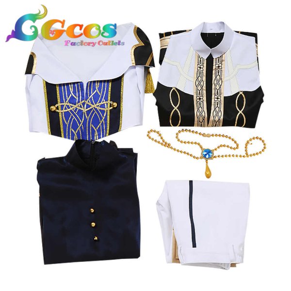 画像4: あんさんぶるスターズ! 漣ジュン 乱凪砂 七種茨 風早巽 HiMERU 追憶*遊色が奏でるオブリガート コスプレ衣装 (4)