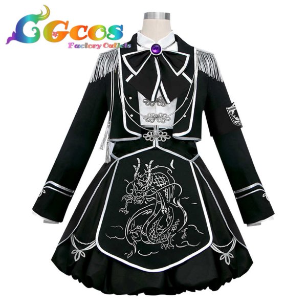 画像3: バーチャルYouTuber VTuber ミア Mia コスプレ衣装 (3)