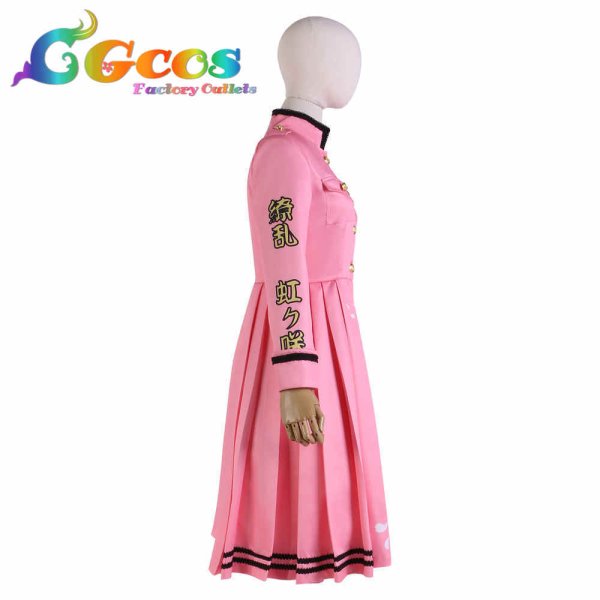 画像2: ラブライブ 虹ヶ咲学園スクールアイドル同好会　繚乱！ビクトリーロード　特攻服　上原歩夢　中須かすみ　夕霧綴理　天王寺璃奈　島村卯月 宮下愛　豊川風花 エマ・ヴェルデ　朝香果林　優木せつ菜　桜坂しずく　近江彼方　ミア・テイラー　鐘嵐珠　三船栞子　異次元フェス　高咲 侑　コスプレ衣装 (2)