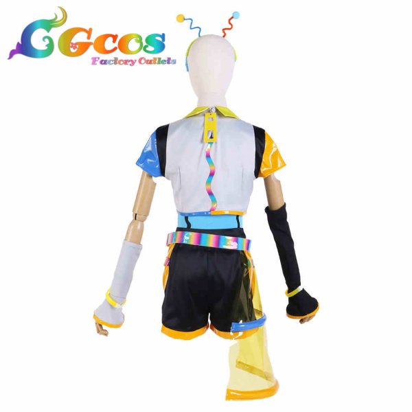 画像3: ラブライブ!スーパースター!! Liella! ビタミンSUMMER! Vitamin SUMMER 澁谷かのん コスプレ衣装 (3)