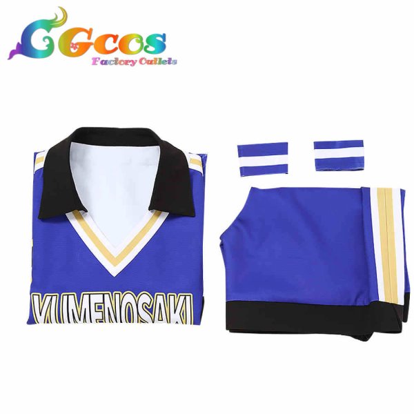 画像5: あんさんぶるスターズ! 体育祭 チア衣装 遊木真 朔間凛月 春川宙 月永レオ 紫之創 コスプレ衣装 (5)