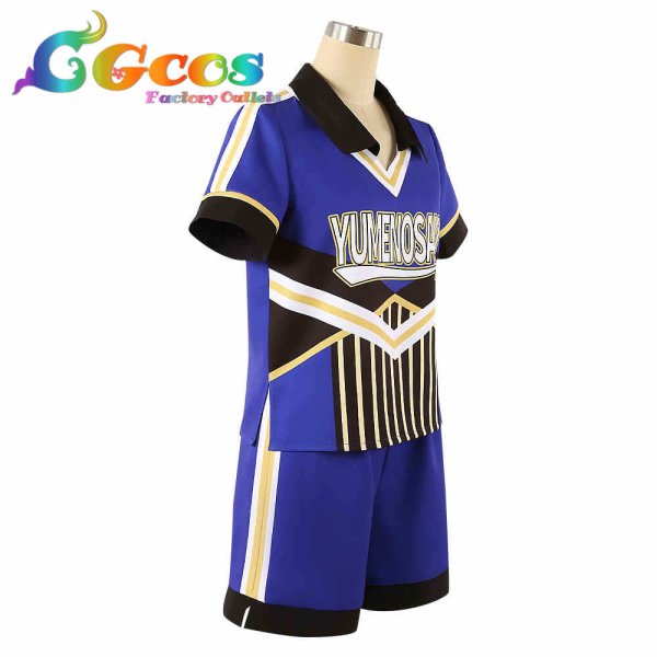 画像2: あんさんぶるスターズ! 体育祭 チア衣装 遊木真 朔間凛月 春川宙 月永レオ 紫之創 コスプレ衣装 (2)