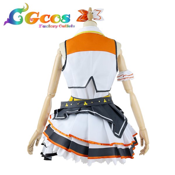 画像3: 「一部在庫あり」プロジェクトセカイ カラフルステージ! プロセカ MORE MORE JUMP! 花里みのり コスプレ衣装 (3)