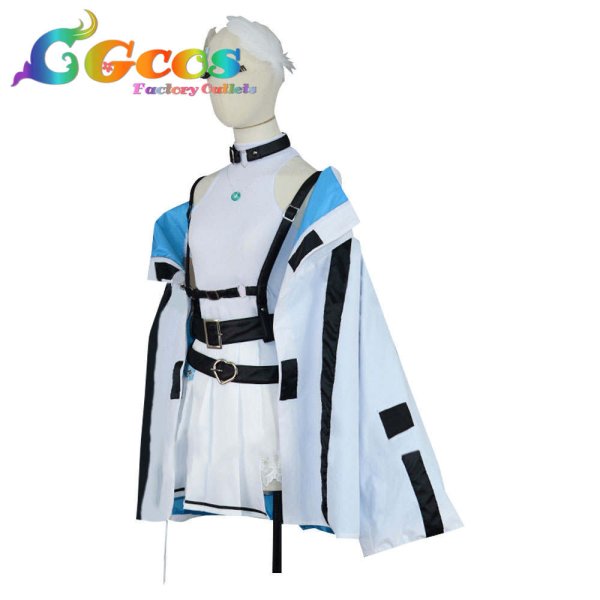 画像2: バーチャルYouTuber VTuber 天使うと 新衣装 コスプレ衣装 (2)