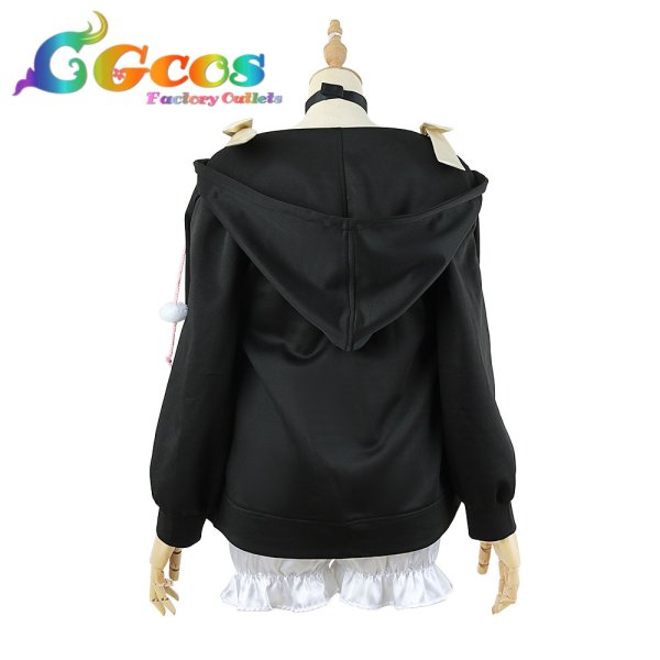 画像3: バーチャルYouTuber VTuber 笹木咲 部屋着 新衣装 コスプレ衣装 (3)