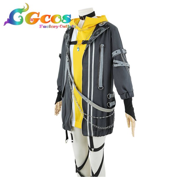 画像2: D4DJ　燐舞曲　ロンド　グルミク1周年　夜想曲　月見山渚　コスプレ衣装 (2)