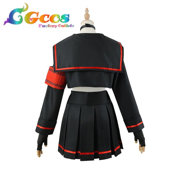 画像4: ブルーアーカイブ 静山マシロ コスプレ衣装 (4)
