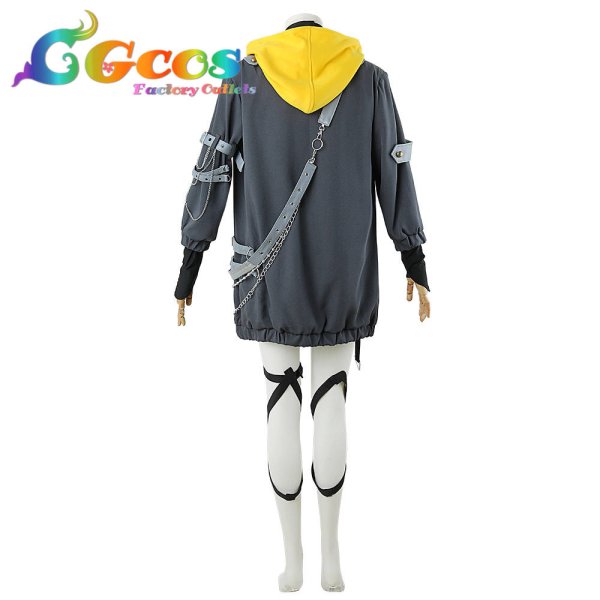 画像4: D4DJ　燐舞曲　ロンド　グルミク1周年　夜想曲　月見山渚　コスプレ衣装 (4)