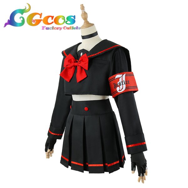 画像2: ブルーアーカイブ 静山マシロ コスプレ衣装 (2)