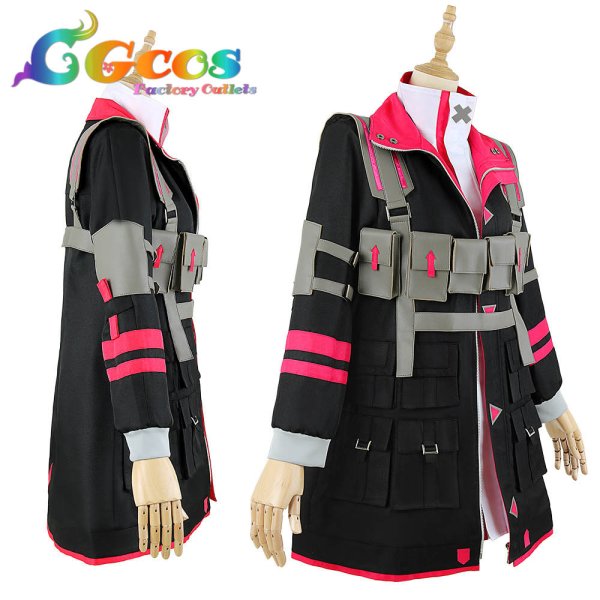 画像2: プロジェクトセカイ カラフルステージ!feat.初音ミク エンゼル・グリント ライブ衣装 鳳えむ コスプレ衣装 (2)