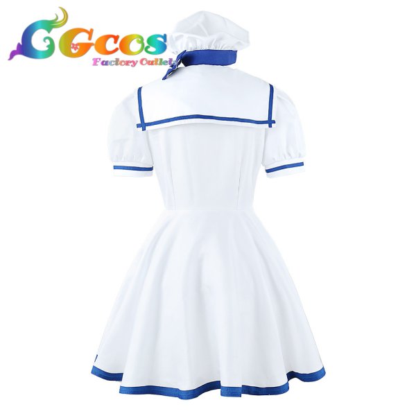 画像4: ご注文はうさぎですか?　香風智乃　セーラー服　コスプレ衣装 (4)
