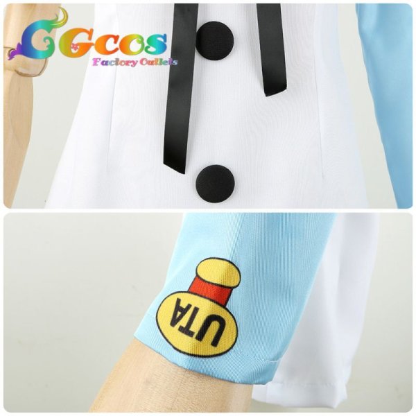 画像4: 劇場版 ウタ コスプレ衣装 (4)