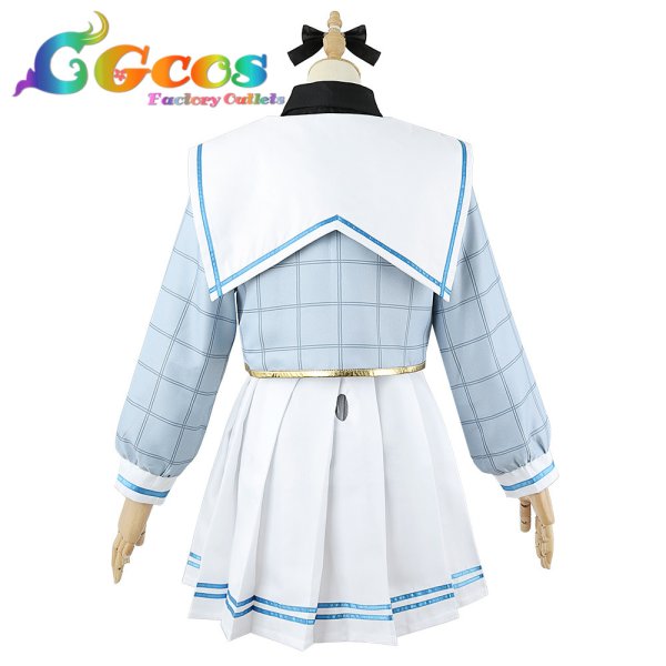 画像3: バーチャルYouTuber VTuber 神楽七奈 ななかぐら カグラナナ 制服 コスプレ衣装 (3)