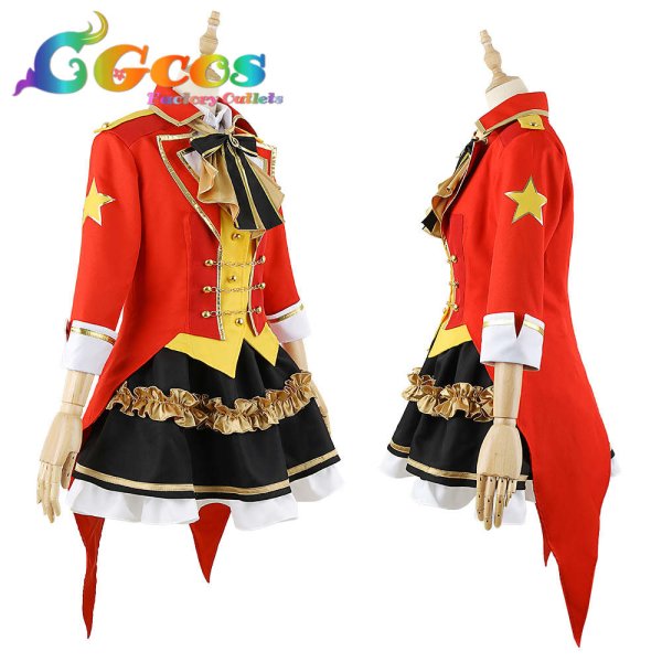 画像2: プロジェクトセカイ カラフルステージ! feat.初音ミク MEIKO 教えて!みんなのクリスマス♪ コスプレ衣装 (2)