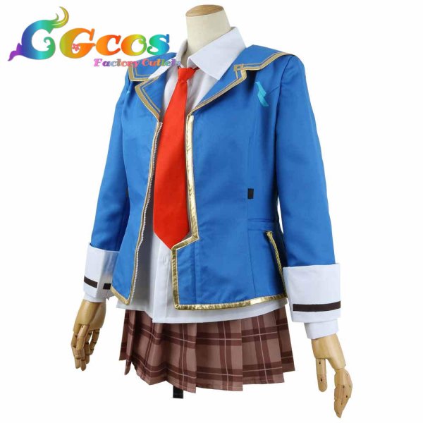 画像2: ヘブンバーンズレッド ヘブバン 茅森月歌 コスプレ衣装 (2)