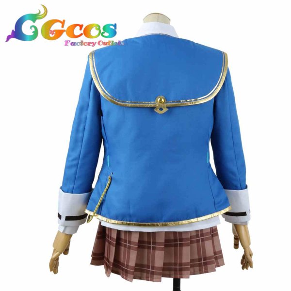 画像4: ヘブンバーンズレッド ヘブバン 茅森月歌 コスプレ衣装 (4)