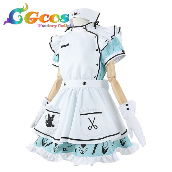 画像5: ノクチル ファンシーフリーナーシング Fancy free nursing 福丸小糸 浅倉透 樋口円香 市川雛菜 コスプレ衣装 (5)