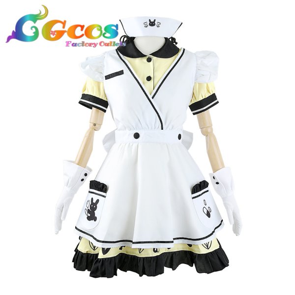 画像22: ノクチル ファンシーフリーナーシング Fancy free nursing 福丸小糸 浅倉透 樋口円香 市川雛菜 コスプレ衣装 (22)