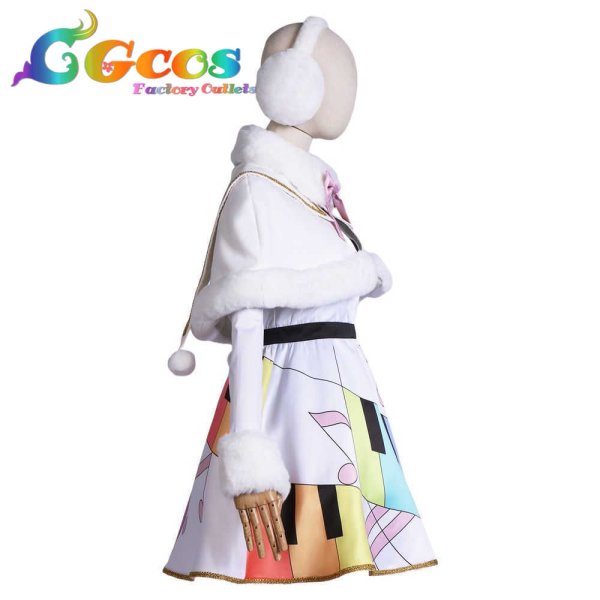 画像18: ラブライブ 虹ヶ咲学園スクールアイドル同好会 Colorful Dreams! Colorful Smiles! 2期 オープニング主題歌 上原歩夢 中須かすみ 桜坂しずく 朝香果林 宮下愛 近江彼方 優木せつ菜 エマ・ヴェルデ 天王寺璃奈 三船栞子 ミア・テイラー 鐘嵐珠 コスプレ衣装 (18)