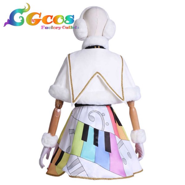 画像7: ラブライブ 虹ヶ咲学園スクールアイドル同好会 Colorful Dreams! Colorful Smiles! 2期 オープニング主題歌 上原歩夢 中須かすみ 桜坂しずく 朝香果林 宮下愛 近江彼方 優木せつ菜 エマ・ヴェルデ 天王寺璃奈 三船栞子 ミア・テイラー 鐘嵐珠 コスプレ衣装 (7)