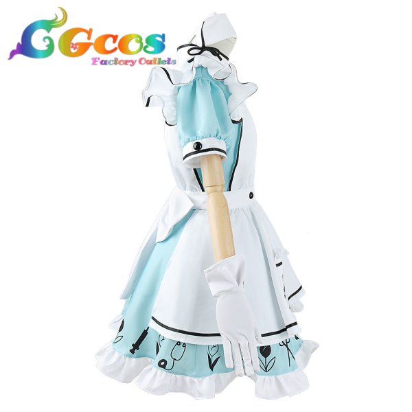 画像4: ノクチル ファンシーフリーナーシング Fancy free nursing 福丸小糸 浅倉透 樋口円香 市川雛菜 コスプレ衣装 (4)