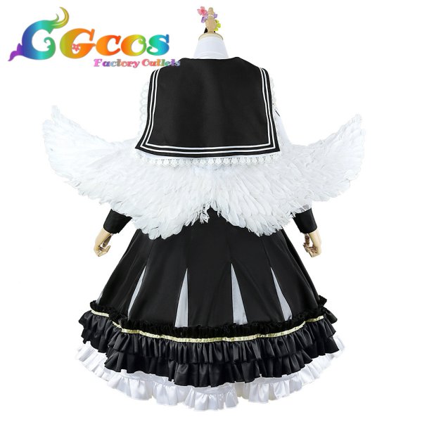 画像5: 「一部在庫あり」ブルーアーカイブ 白洲アズサ コスプレ衣装 (5)