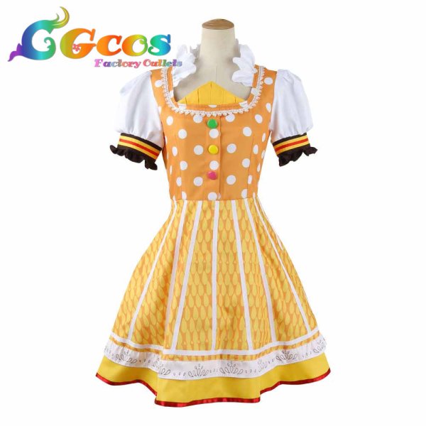 画像4: VOCALOID Amazing Dolce 鏡音リン モジュール パティシエグレーテル コスプレ衣装 (4)