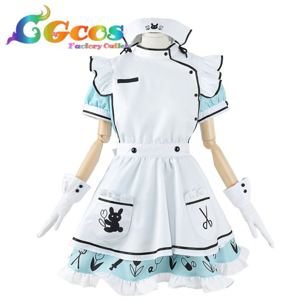 画像2: ノクチル ファンシーフリーナーシング Fancy free nursing 福丸小糸 浅倉透 樋口円香 市川雛菜 コスプレ衣装 (2)