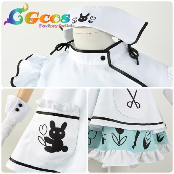 画像7: ノクチル ファンシーフリーナーシング Fancy free nursing 福丸小糸 浅倉透 樋口円香 市川雛菜 コスプレ衣装 (7)