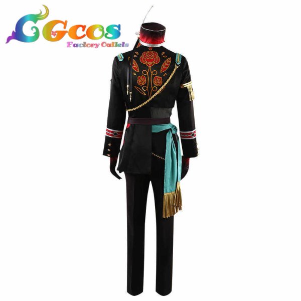 画像2: あんさんぶるスターズ! Fantasy?トランプ in UNDERLAND 天城一彩 礼瀬マヨイ 白鳥藍良 風早巽 コスプレ衣装 (2)