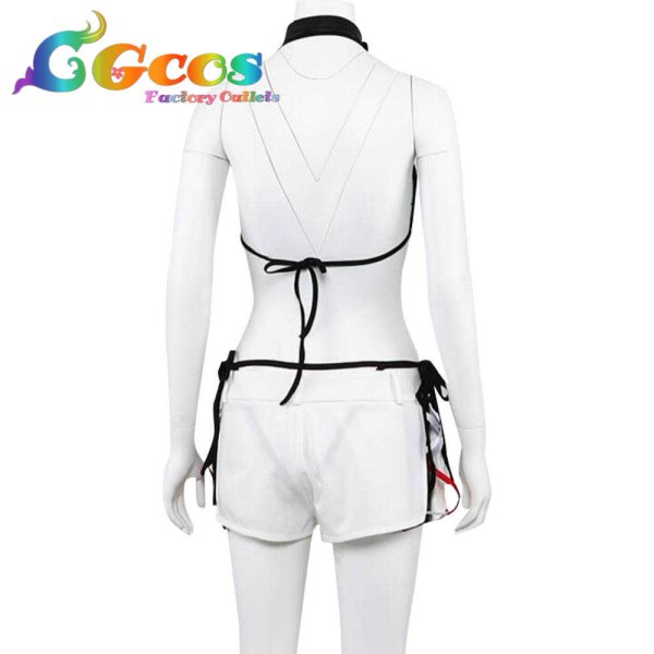 画像4: バーチャルYouTuber VTuber 大神ミオ 水着 コスプレ衣装 (4)