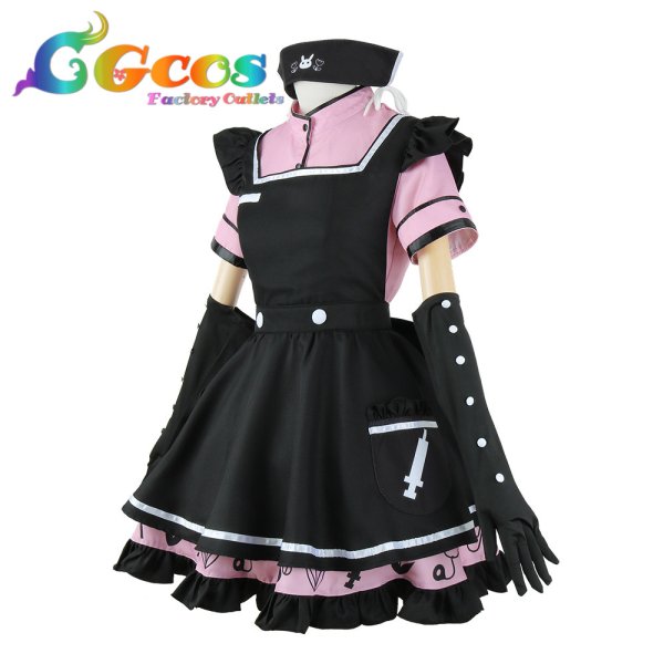 画像17: ノクチル ファンシーフリーナーシング Fancy free nursing 福丸小糸 浅倉透 樋口円香 市川雛菜 コスプレ衣装 (17)