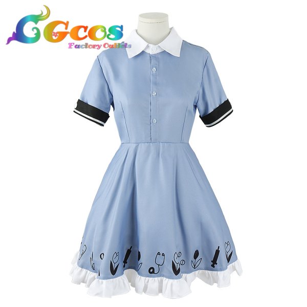 画像13: ノクチル ファンシーフリーナーシング Fancy free nursing 福丸小糸 浅倉透 樋口円香 市川雛菜 コスプレ衣装 (13)