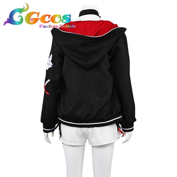 画像2: バーチャルYouTuber VTuber 大神ミオ 水着 コスプレ衣装 (2)